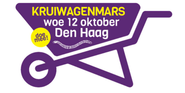 Kruiwagenmars door Den Haag Kruiwagenmars door Den Haag