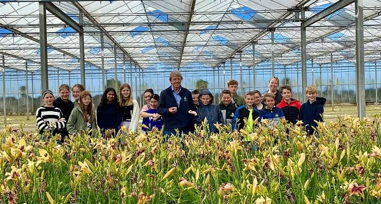 Kinderen bezoeken Heemskerk Kinderen bezoeken Heemskerk