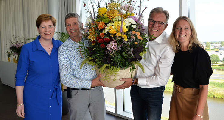 Afscheid chrysantenambassadeur Afscheid chrysantenambassadeur