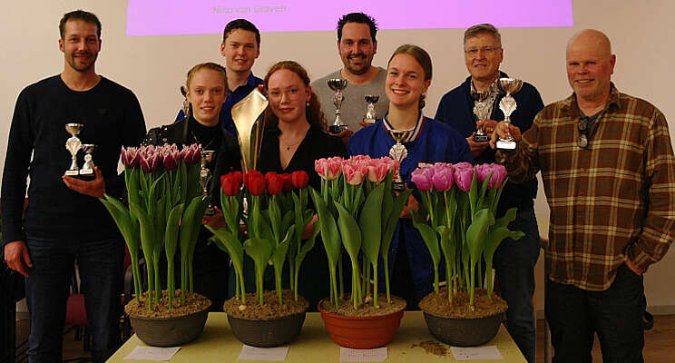 Eindwinnaar Tulpenkeuring Breezand bekend Eindwinnaar Tulpenkeuring Breezand bekend