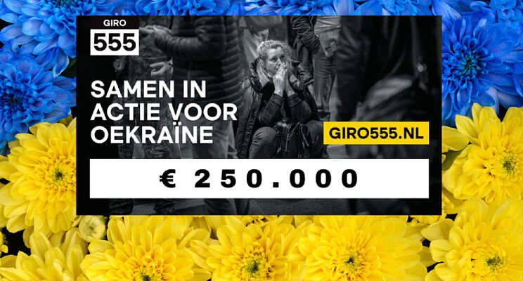 Veiling levert 250.000 euro op voor Giro555 Veiling levert 250.000 euro op voor Giro555