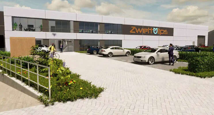 KG realiseert nieuwe productieruimte Zwettulips KG realiseert nieuwe productieruimte Zwettulips