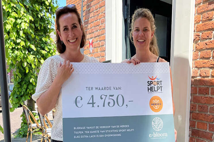 Tulpen leveren mooi bedrag op voor goede doel Tulpen leveren mooi bedrag op voor goede doel